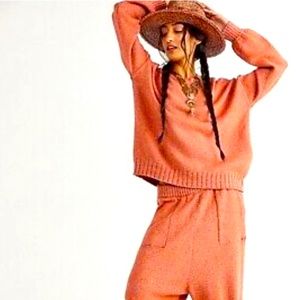 Free People Beach Gio Sweater Set Small P